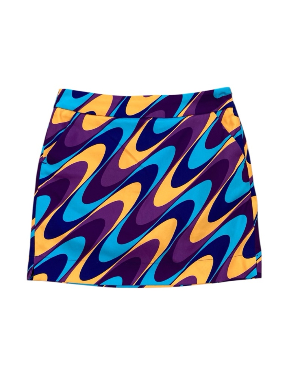 Loudmouth Skort Women’s Size  6 PurpleColorful Pockets Golf Fun